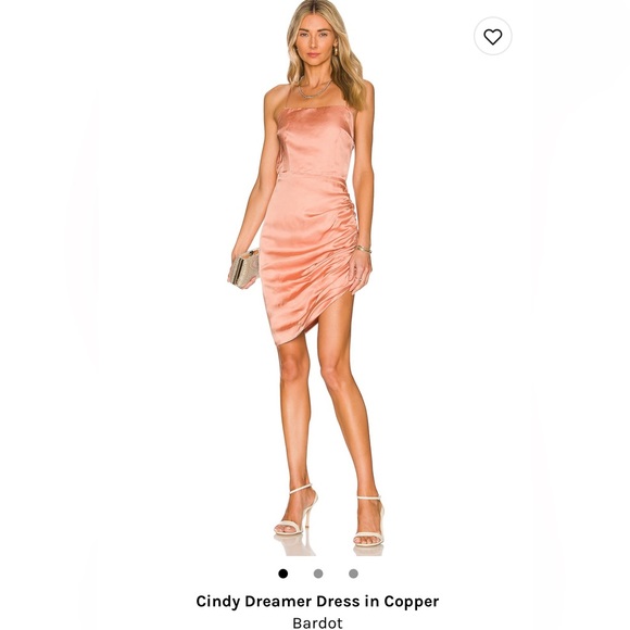 Cindy dreamer dress in copper Bardot #revolvedress - Picture 1 of 3